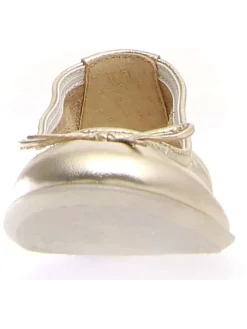 Leren ballerina's 