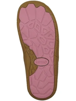 Leren barefootboots rood