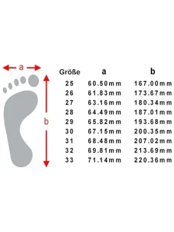 Leren barefootboots rood