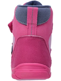 Leren barefootboots roze