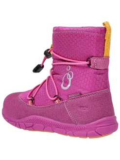 Leren barefootboots roze