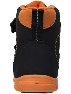 Leren barefootboots zwart