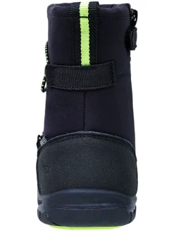 Leren barefootboots zwart