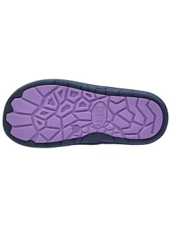 Leren barefootchelseaboots donkerblauw