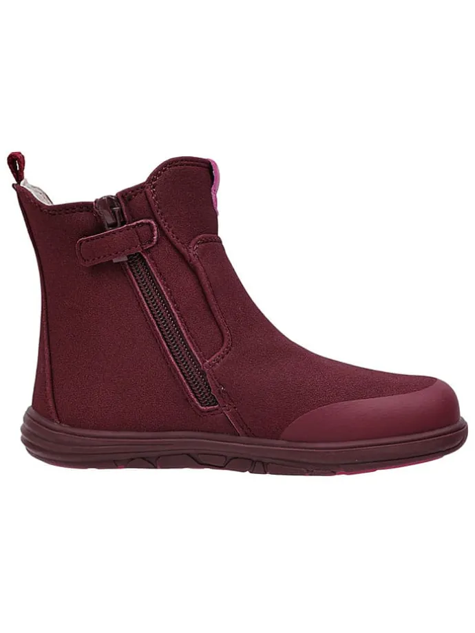 Leren barefootchelseaboots rood