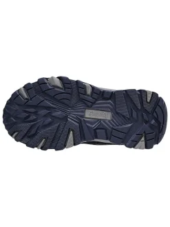 Leren barefootschoenen donkerblauw