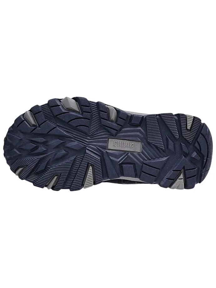 Leren barefootschoenen donkerblauw