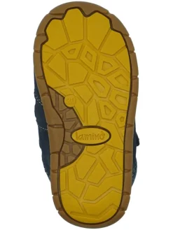 Leren barefootschoenen donkerblauw