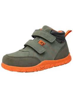 Leren barefootschoenen groen
