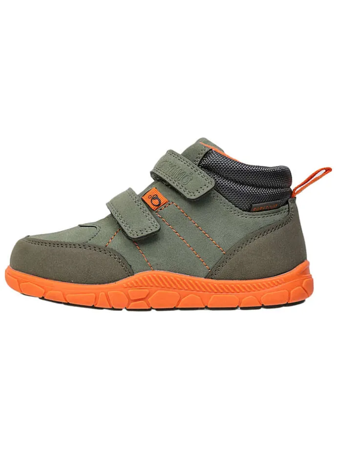 Leren barefootschoenen groen