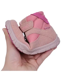 Leren barefootschoenen lichtroze