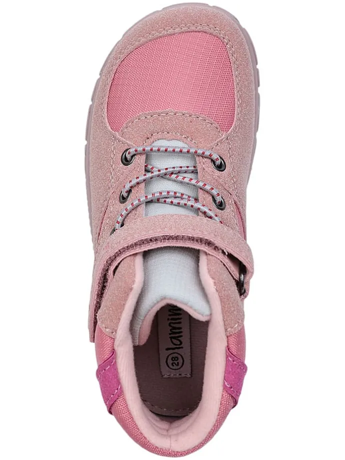 Leren barefootschoenen lichtroze