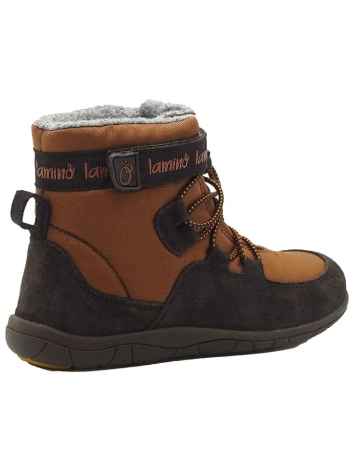 Leren barefootschoenen lichtbruin