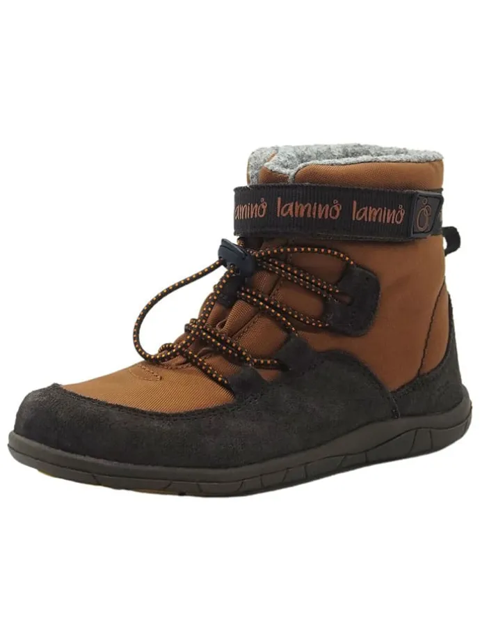 Leren barefootschoenen lichtbruin