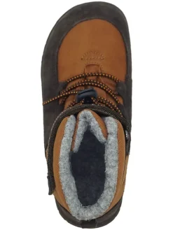 Leren barefootschoenen lichtbruin