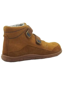 Leren barefootschoenen lichtbruin