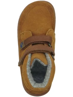 Leren barefootschoenen lichtbruin