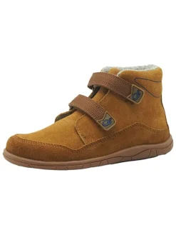 Leren barefootschoenen lichtbruin