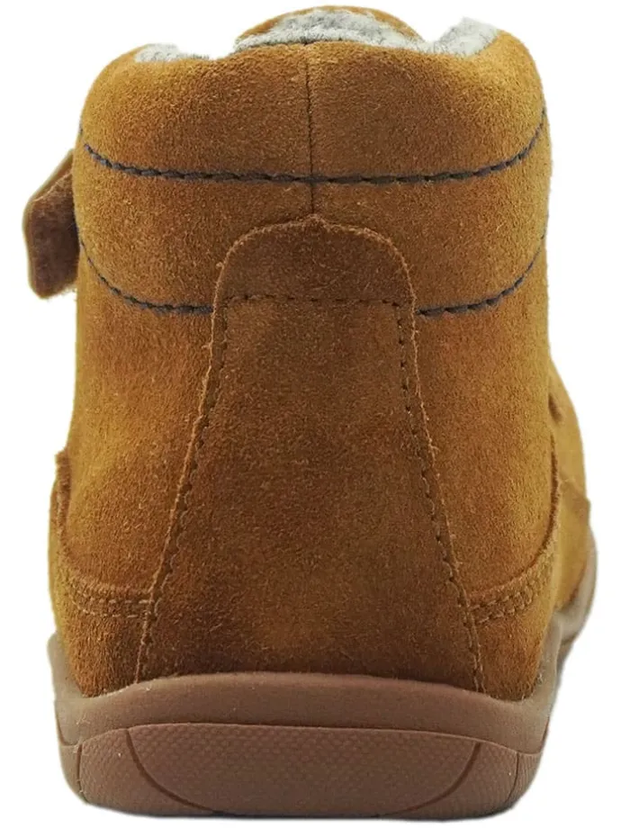 Leren barefootschoenen lichtbruin