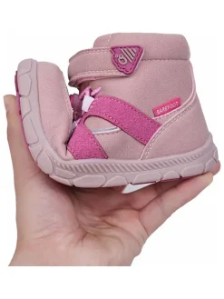 Leren barefootschoenen lichtroze