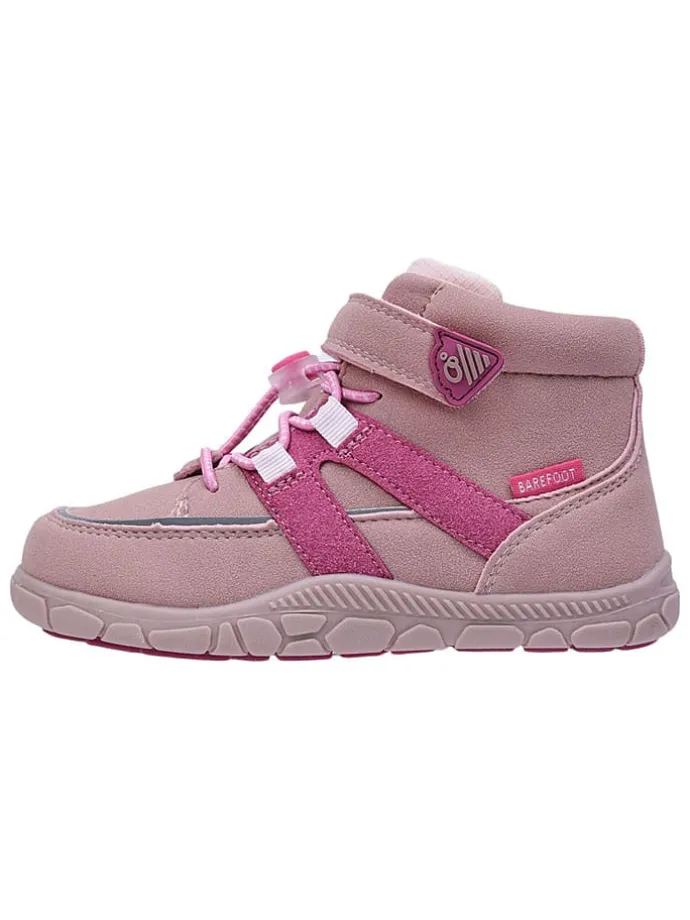Leren barefootschoenen lichtroze
