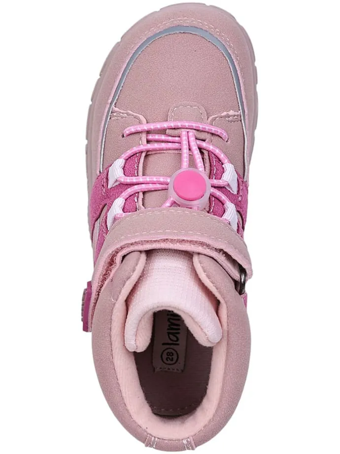 Leren barefootschoenen lichtroze