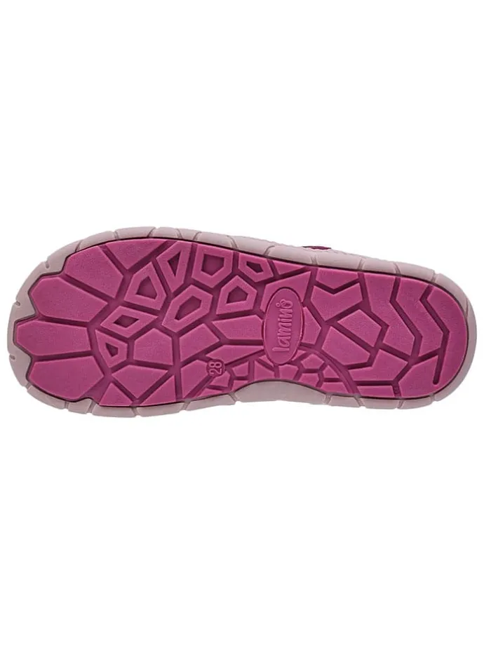 Leren barefootschoenen lichtroze