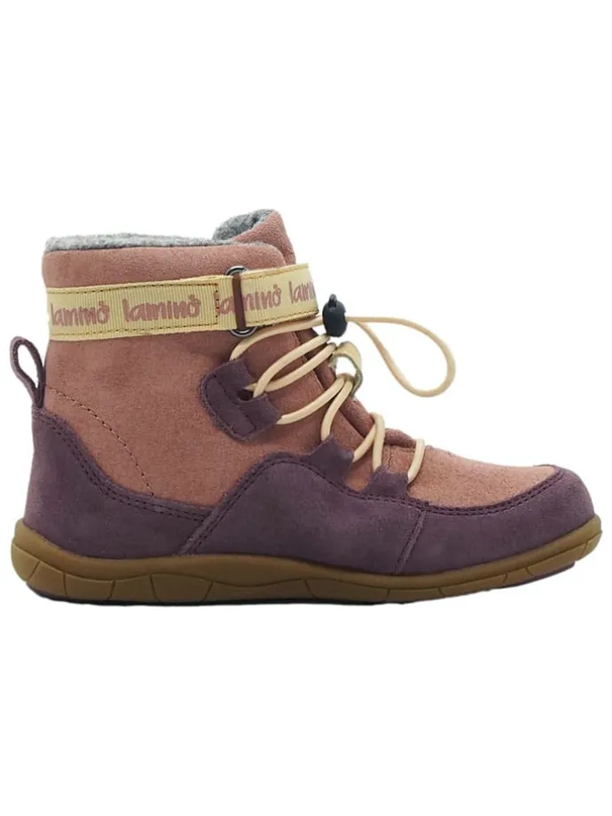 Leren barefootschoenen lichtroze