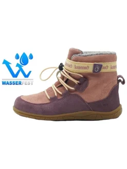 Leren barefootschoenen lichtroze