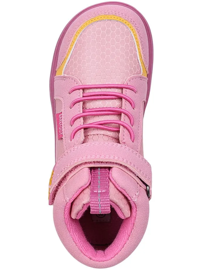 Leren barefootschoenen lichtroze