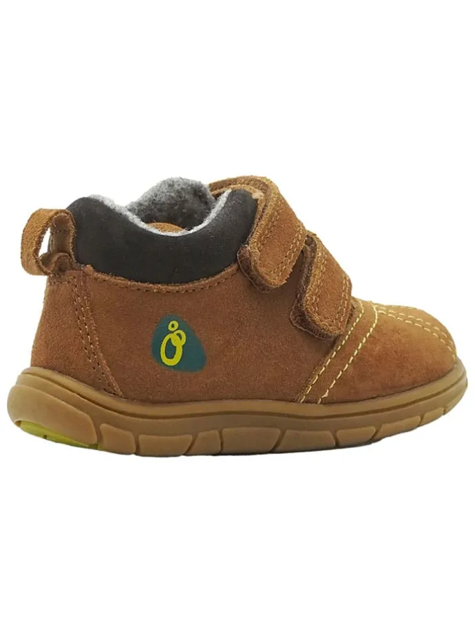 Leren barefootschoenen lichtbruin