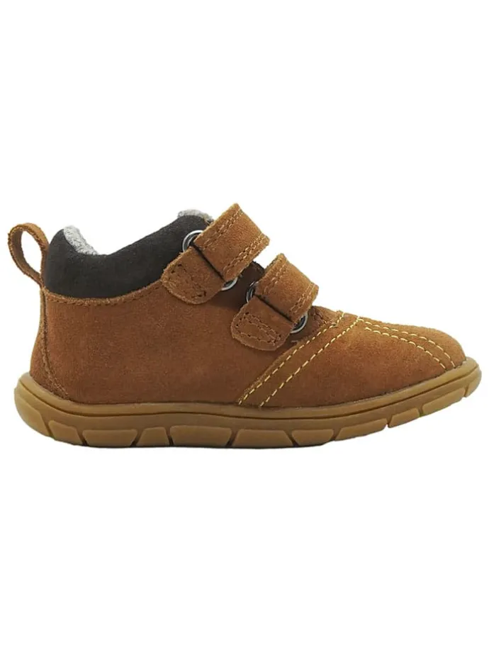 Leren barefootschoenen lichtbruin