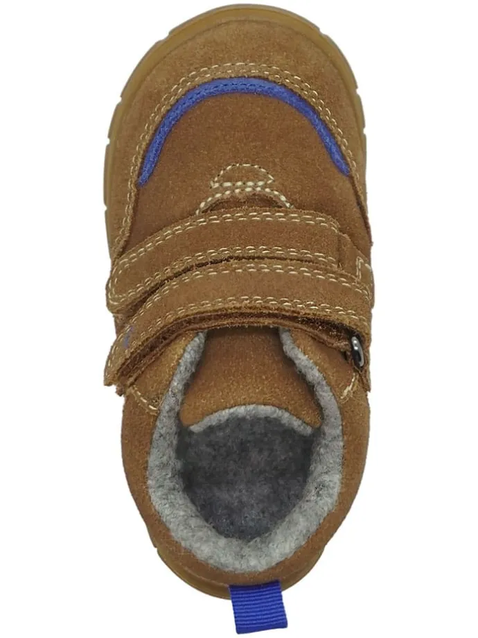 Leren barefootschoenen lichtbruin