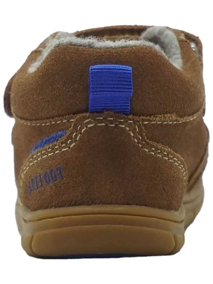 Leren barefootschoenen lichtbruin