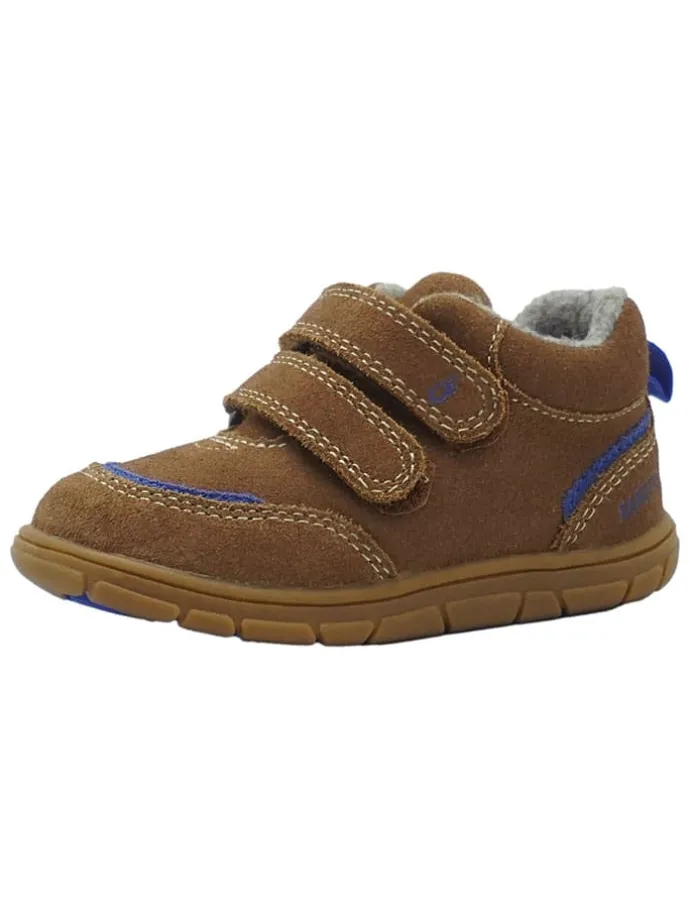 Leren barefootschoenen lichtbruin