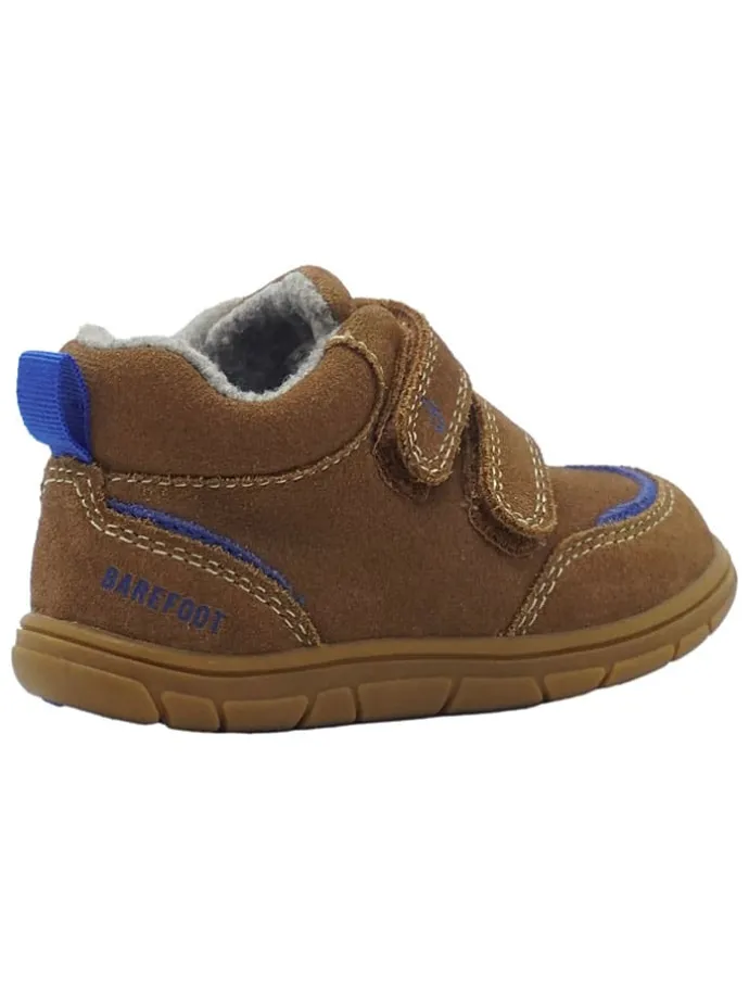 Leren barefootschoenen lichtbruin