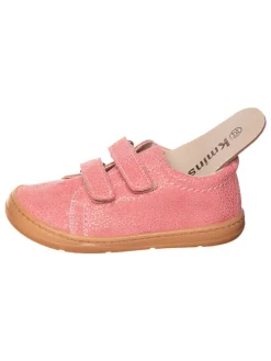 Leren barefootschoenen lichtroze