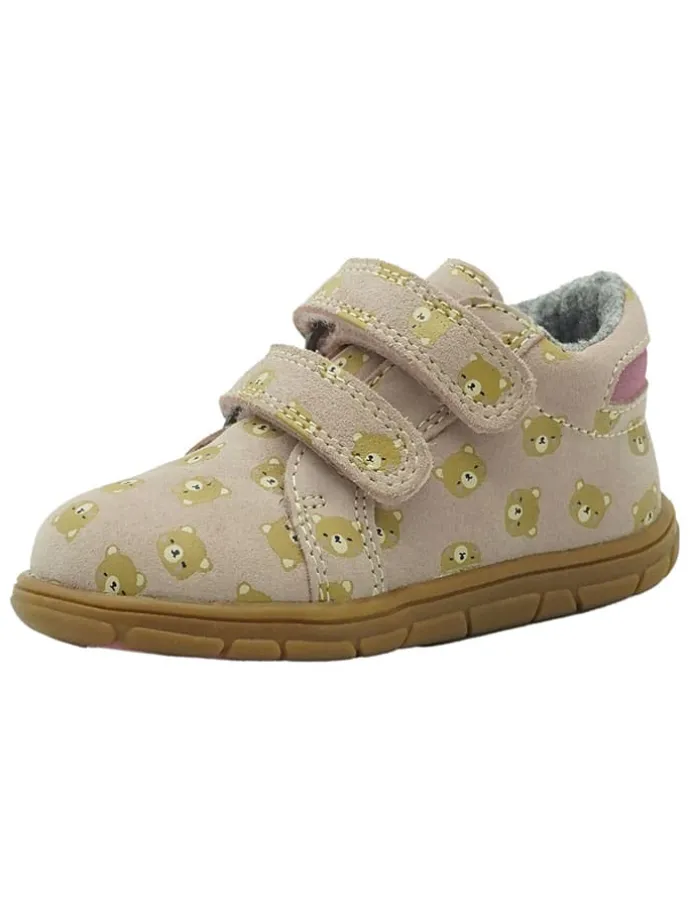 Leren barefootschoenen lichtroze