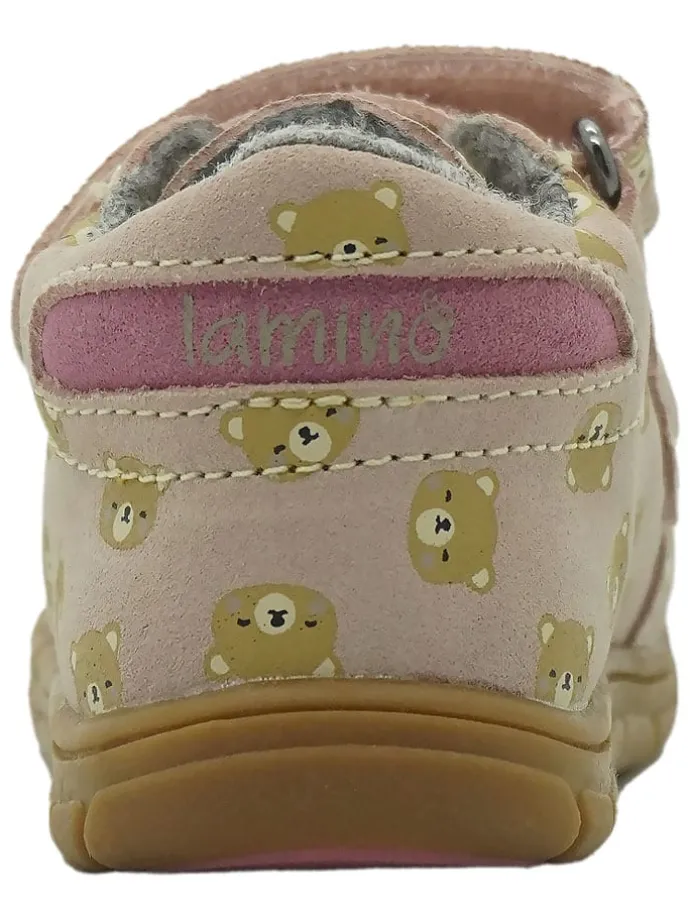 Leren barefootschoenen lichtroze