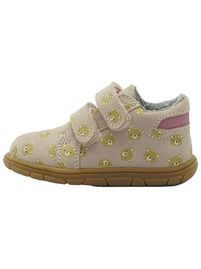 Leren barefootschoenen lichtroze