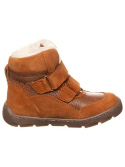 Leren barefootschoenen lichtbruin