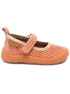 Leren barefootschoenen oranje