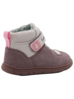 Leren barefootschoenen paars