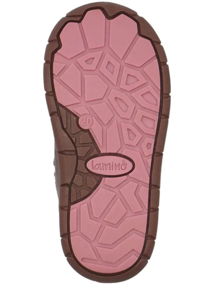 Leren barefootschoenen paars