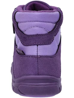 Leren barefootschoenen paars