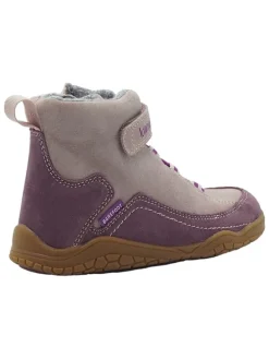 Leren barefootschoenen paars