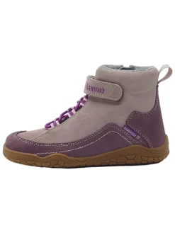 Leren barefootschoenen paars