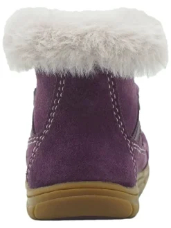 Leren barefootschoenen paars