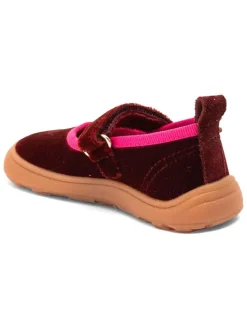 Leren barefootschoenen rood