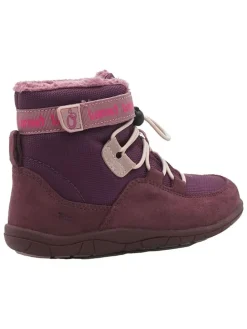 Leren barefootschoenen rood